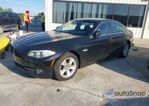 2013 BMW 528I z USA, uszkodzony, nr VIN WBAXG5C52DDY32286